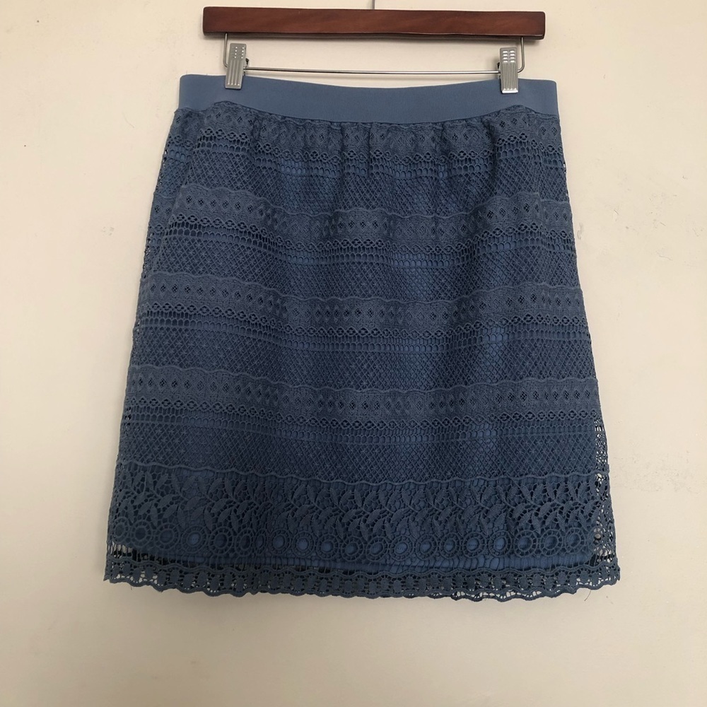 Lace high waisted skirt